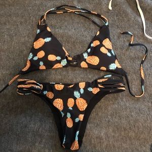 Pineapple bikini!